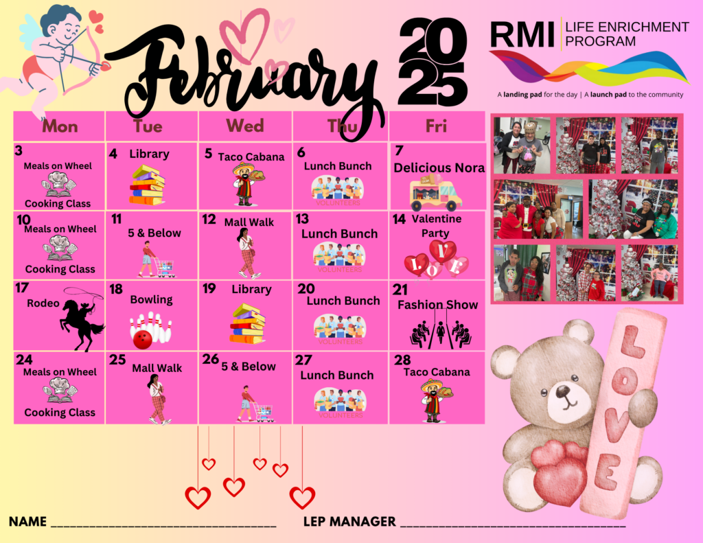 feb calendar 2025